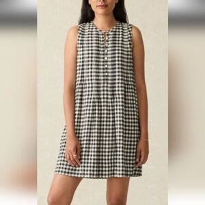 Faherty Isha Gingham Dress
